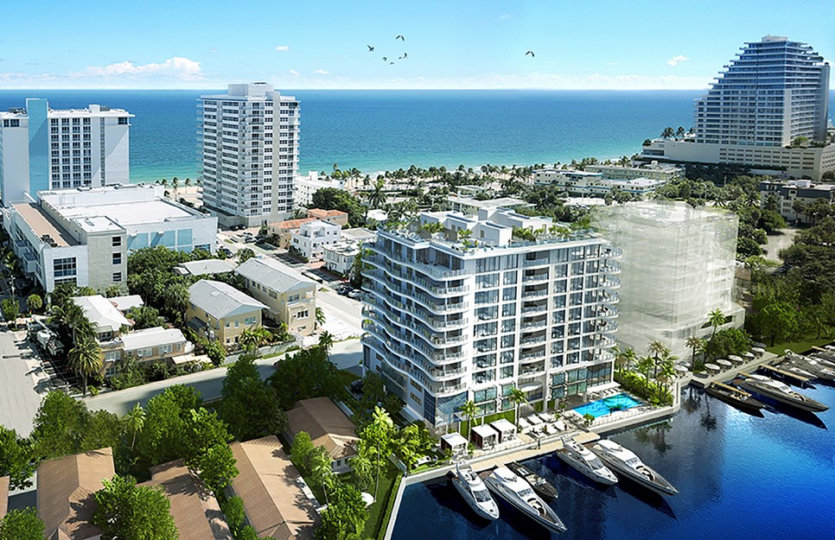 DWELL RESIDENTIAL FORT LAUDERDALE REAL BEACH ESTATE SOUTH FLORIDA NEW CONSTRUCTION CONDOS 321 AT WATERS EDGE